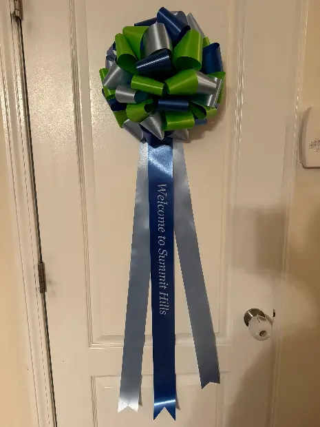 Custom printed ribbons and bows